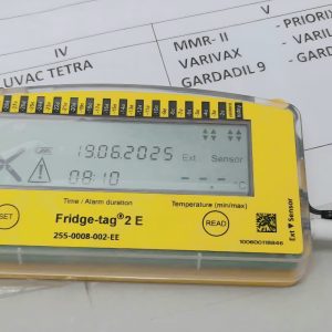 Thiết bị theo dõi nhiệt độ tự động cho dây chuyền lạnh, Fridge-tag 2E, Berlinger & Co. AG